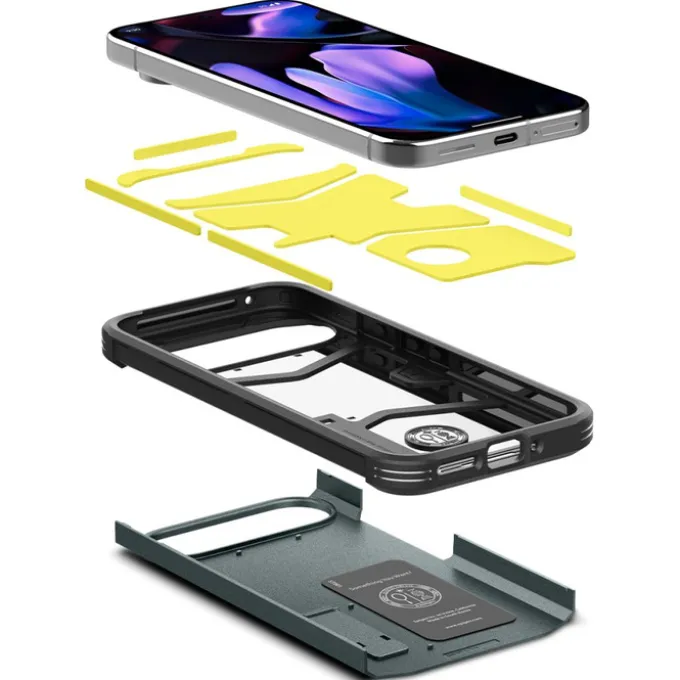 Etui SPIGEN TOUGH ARMOR GOOGLE PIXEL 9 PRO XL ABYSS GREEN
