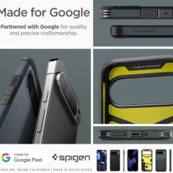 Etui SPIGEN TOUGH ARMOR GOOGLE PIXEL 9 PRO XL METAL SLATE