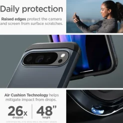 Etui SPIGEN TOUGH ARMOR GOOGLE PIXEL 9 PRO XL METAL SLATE
