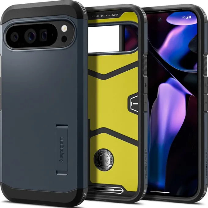 Etui SPIGEN TOUGH ARMOR GOOGLE PIXEL 9 PRO XL METAL SLATE