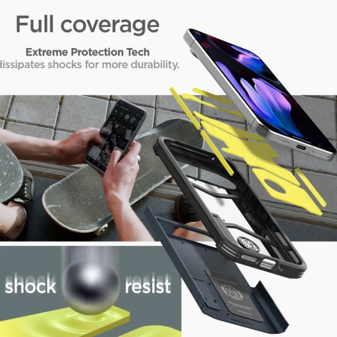 Etui SPIGEN TOUGH ARMOR GOOGLE PIXEL 9 PRO XL METAL SLATE