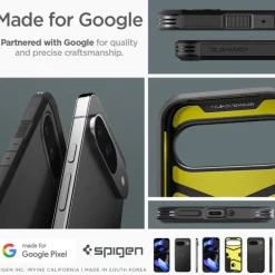 Etui SPIGEN TOUGH ARMOR GOOGLE PIXEL 9 / 9 PRO BLACK