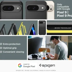 Etui SPIGEN TOUGH ARMOR GOOGLE PIXEL 9 / 9 PRO BLACK