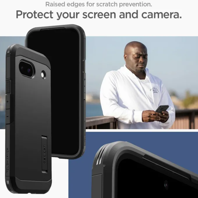 Etui Spigen Tough Armor Google Pixel 8a Black
