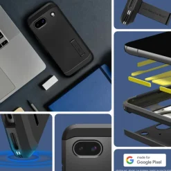 Etui Spigen Tough Armor Google Pixel 8a Black