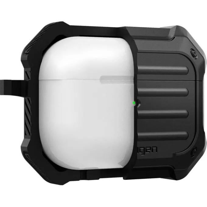 Etui Spigen Tough Armor Mag Magsafe Apple Airpods Pro 1 / 2 Black Case
