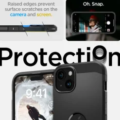 Etui Spigen Tough Armor Mag Magsafe iPhone 15 Black Case