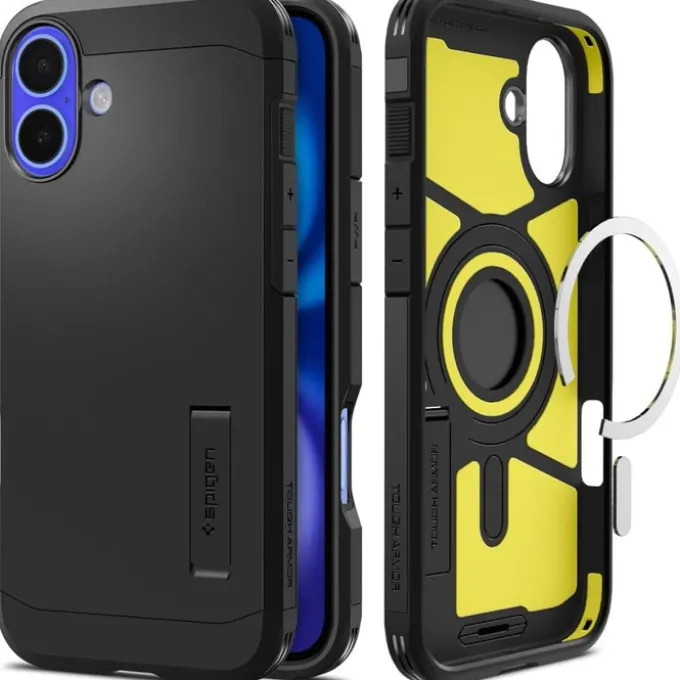 Etui SPIGEN TOUGH ARMOR MAG MAGSAFE IPHONE 16 PLUS BLACK