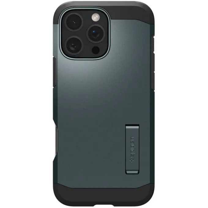 ETUI SPIGEN TOUGH ARMOR MAG MAGSAFE IPHONE 16 PRO ABYSS GREEN