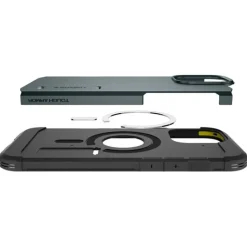 ETUI SPIGEN TOUGH ARMOR MAG MAGSAFE IPHONE 16 PRO ABYSS GREEN