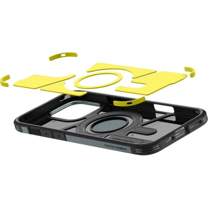ETUI SPIGEN TOUGH ARMOR MAG MAGSAFE IPHONE 16 PRO ABYSS GREEN