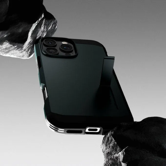 ETUI SPIGEN TOUGH ARMOR MAG MAGSAFE IPHONE 16 PRO ABYSS GREEN