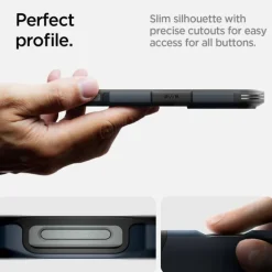 ETUI SPIGEN TOUGH ARMOR MAG MAGSAFE IPHONE 16 PRO MAX METAL SLATE