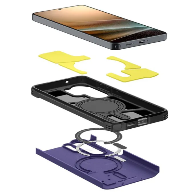 ETUI SPIGEN TOUGH ARMOR MAG SAMSUNG GALAXY S26 ULTRA MAGSAFE ASH VIOLET