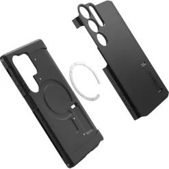 Etui Spigen Tough Armor Magsafe Samsung Galaxy S24 Ultra Black Case