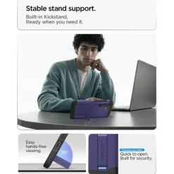 ETUI SPIGEN TOUGH ARMOR MAG SAMSUNG GALAXY S26 MAGSAFE ASH VIOLET