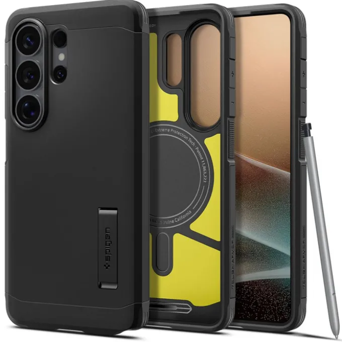 ETUI SPIGEN TOUGH ARMOR MAG SAMSUNG GALAXY S26 ULTRA MAGSAFE BLACK