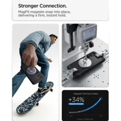 ETUI SPIGEN TOUGH ARMOR MAG SAMSUNG GALAXY S26 MAGSAFE CZARNE