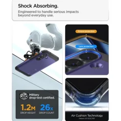ETUI SPIGEN TOUGH ARMOR MAG SAMSUNG GALAXY S26+ PLUS MAGSAFE ASH VIOLET