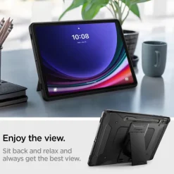 Etui Spigen Tough Armor ”pro” Galaxy Tab S9+ Plus 12.4 X810 / X816B Black Case