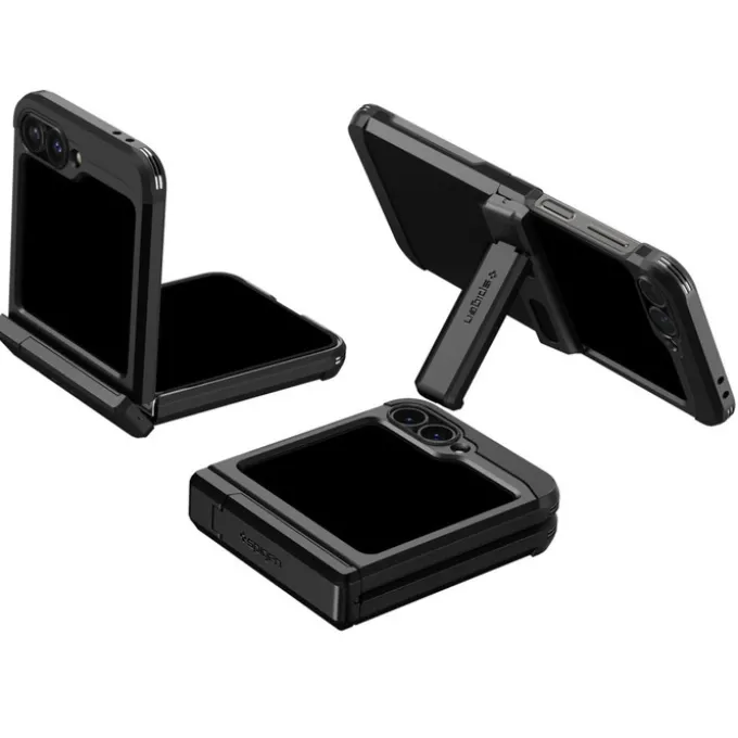 ETUI SPIGEN TOUGH ARMOR PRO SAMSUNG GALAXY Z FLIP 6 / 7 FE BLACK