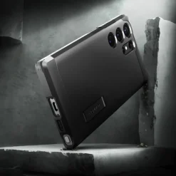Etui Spigen Tough Armor Samsung S23 Ultra Black Czarny Case
