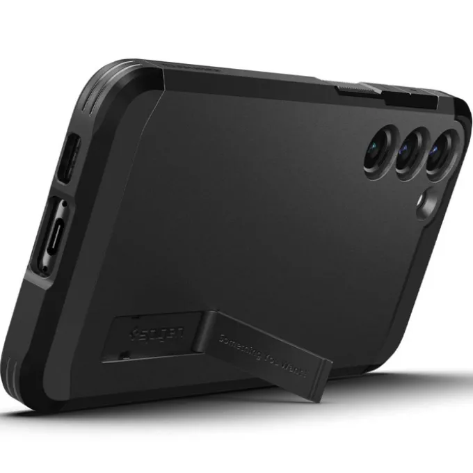 Etui Spigen Tough Armor Samsung S23 Plus Black Czarny Case