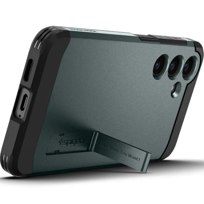 Etui Spigen Tough Armor Samsung Galaxy S24+ Plus Abyss Green Case