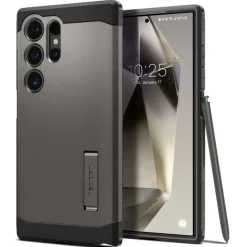 Etui Spigen Tough Armor Samsung Galaxy S24 Ultra Gunmetal Case