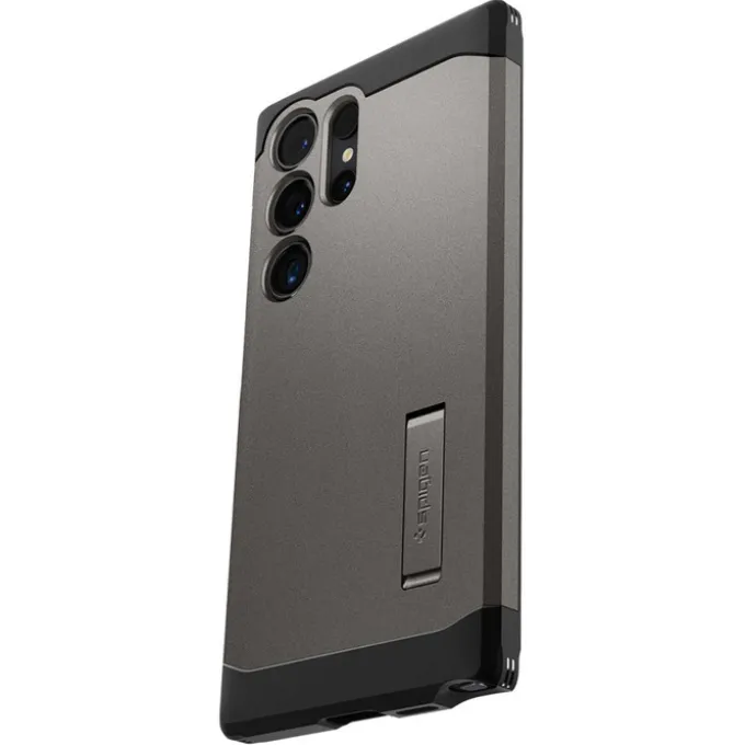 Etui Spigen Tough Armor Samsung Galaxy S24 Ultra Gunmetal Case