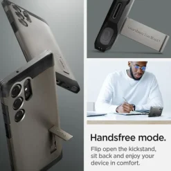 Etui Spigen Tough Armor Samsung Galaxy S24 Ultra Gunmetal Case