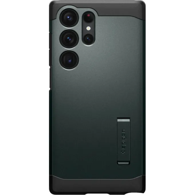 Etui Spigen Tough Armor Samsung S23 Ultra Abyss Green Zielony Case