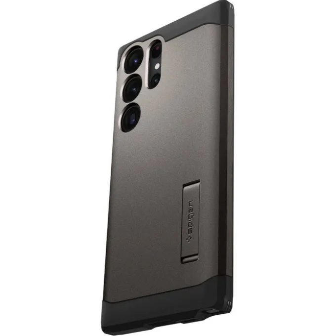 Etui Spigen Tough Armor Samsung S23 Ultra Gunmetal Grafitowy Case