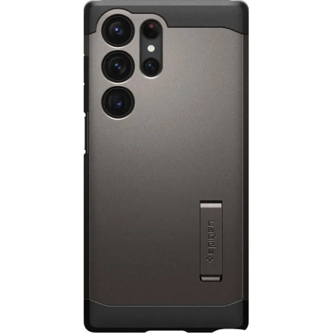 Etui Spigen Tough Armor Samsung S23 Ultra Gunmetal Grafitowy Case