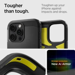 ETUI SPIGEN TOUGH ARMOR ”T” MAG MAGSAFE IPHONE 16 PRO MAX BLACK