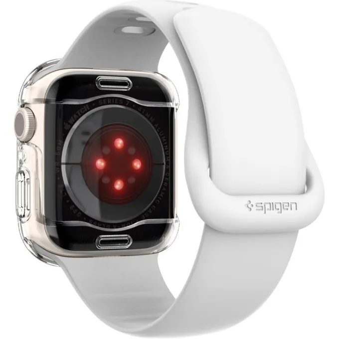 Etui SPIGEN ULTRA HYBRID APPLE WATCH 7 / 8 / 9 (41 MM) CRYSTAL CLEAR
