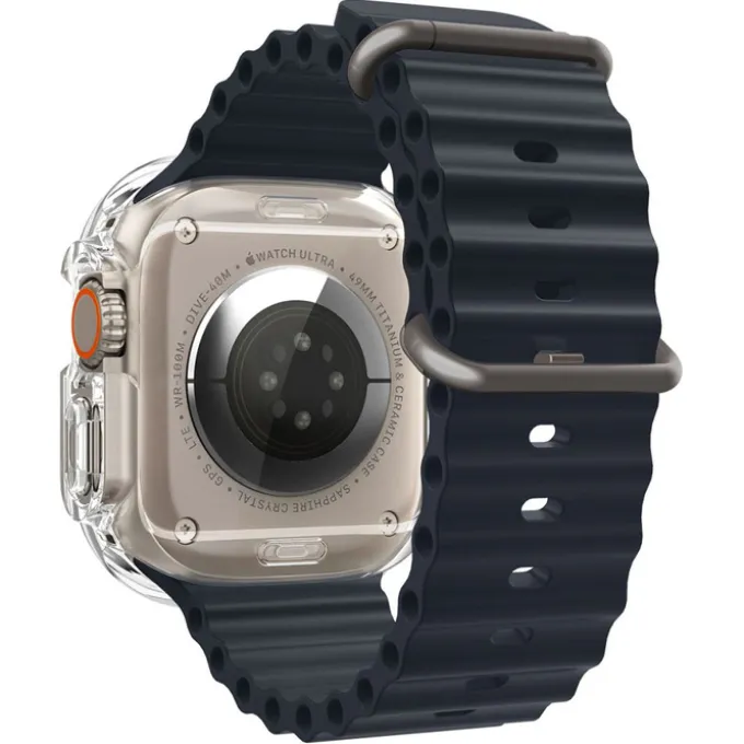 Etui Spigen Ultra Hybrid Apple Watch Ultra 49mm Ultra 2 Przezroczyste