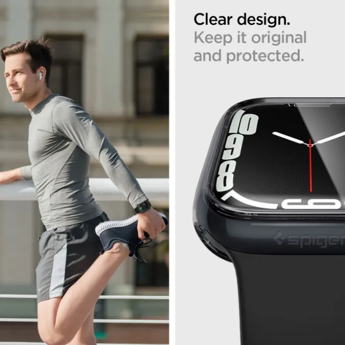 Etui Spigen Ultra Hybrid Apple Watch 7 / 8 / 9 (45 Mm) Space Crystal