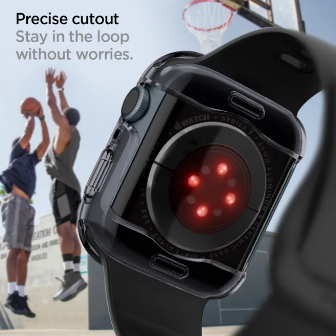 Etui Spigen Ultra Hybrid Apple Watch 7 / 8 / 9 (45 Mm) Space Crystal