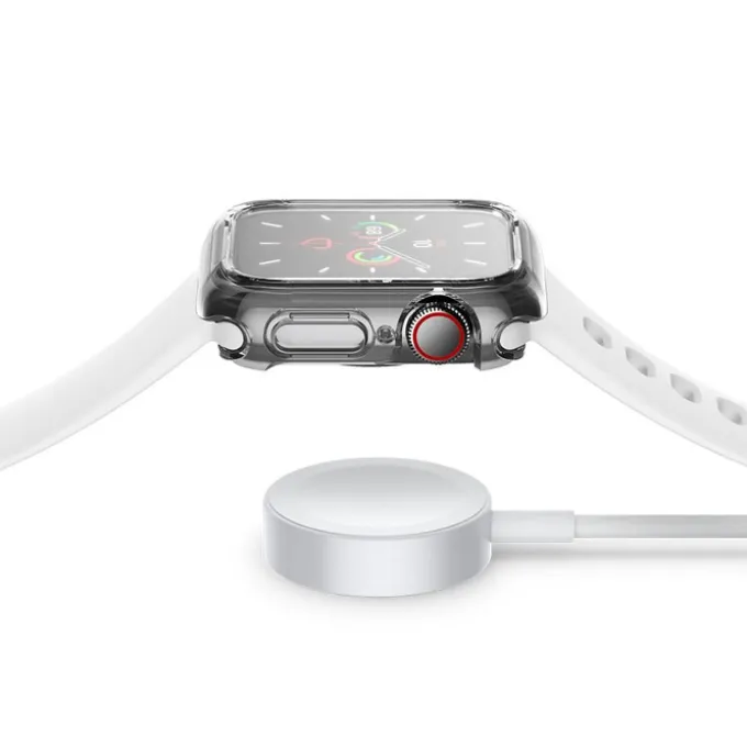 Etui SPIGEN Ultra Hybrid Apple Watch 4 5 6 8 SE 2022 44mm Przezroczyste