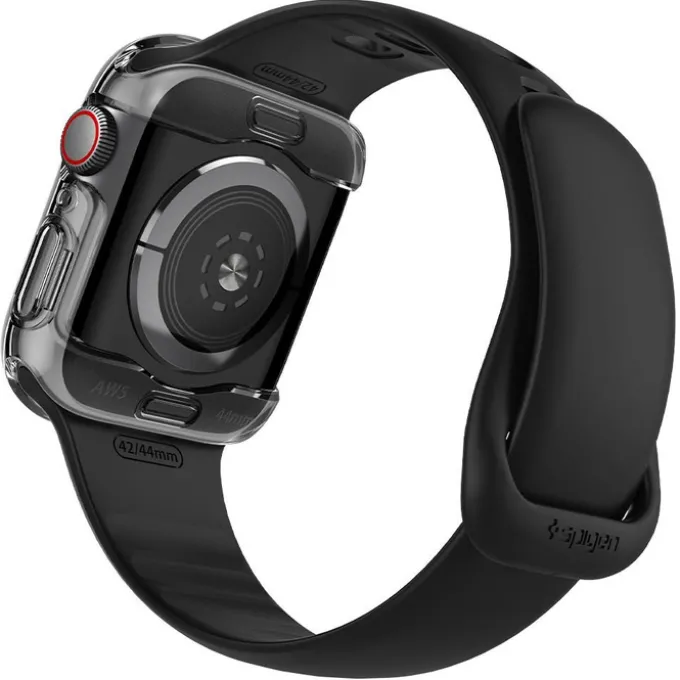 Etui SPIGEN Ultra Hybrid Apple Watch 4 5 6 8 SE 2022 44mm Przezroczyste