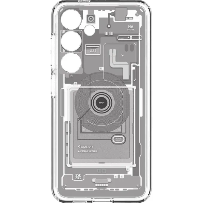Etui Spigen Ultra Hybrid Galaxy S24 Zero One White Case
