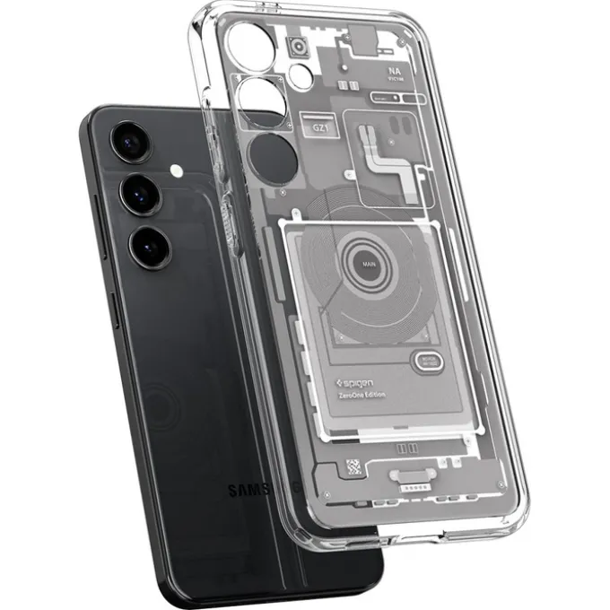 Etui Spigen Ultra Hybrid Galaxy S24 Zero One White Case