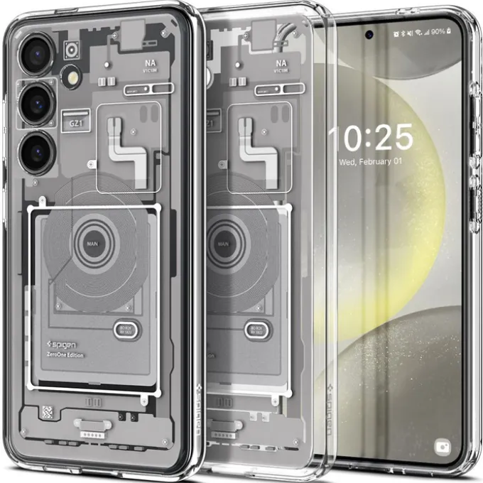 Etui Spigen Ultra Hybrid Galaxy S24 Zero One White Case