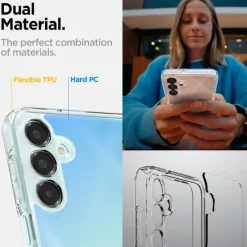 ETUI SPIGEN ULTRA HYBRID GALAXY A16 4G / 5G CRYSTAL CLEAR