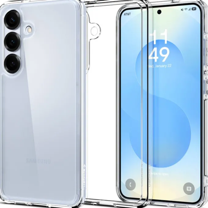 Etui SPIGEN ULTRA HYBRID GALAXY S25+ PLUS CRYSTAL CLEAR
