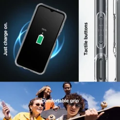 Etui Spigen Ultra Hybrid Galaxy A14 5G Crystal Clear Case