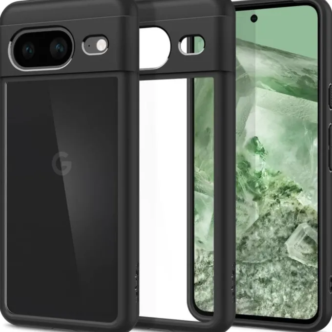 Etui Spigen Ultra Hybrid Google Pixel 8 Matte Black Case