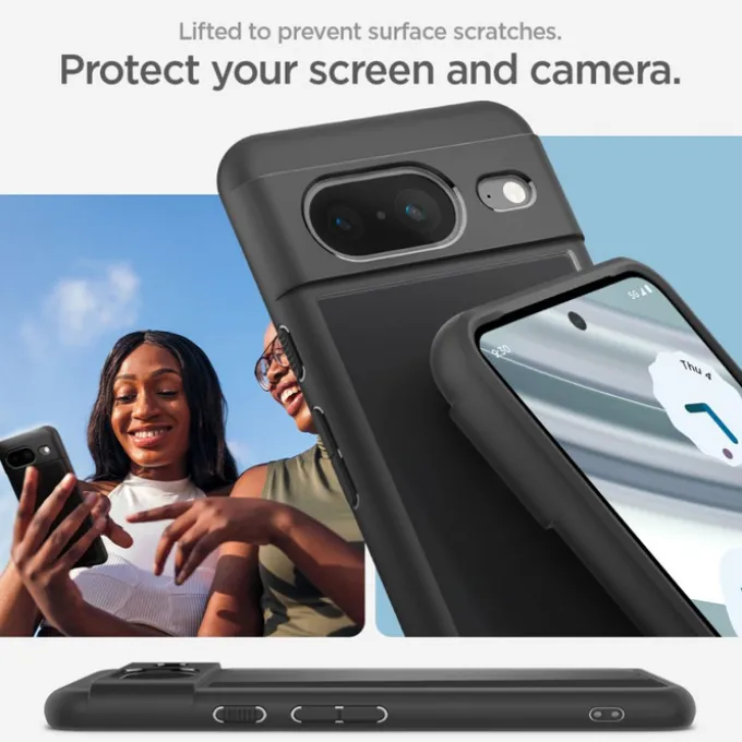 Etui Spigen Ultra Hybrid Google Pixel 8 Matte Black Case