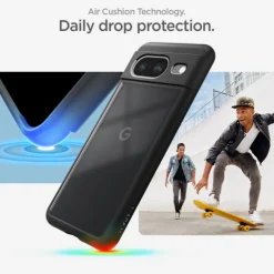 Etui Spigen Ultra Hybrid Google Pixel 8 Matte Black Case